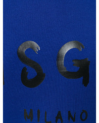 blaues Sweatshirt von MSGM