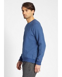 blaues Sweatshirt von khujo