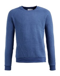 blaues Sweatshirt von khujo