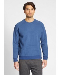blaues Sweatshirt von khujo