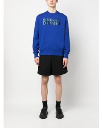 blaues Sweatshirt von VERSACE JEANS COUTURE