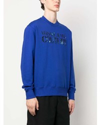 blaues Sweatshirt von VERSACE JEANS COUTURE