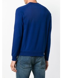 blaues Sweatshirt von Emporio Armani