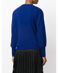 blaues Sweatshirt von MSGM