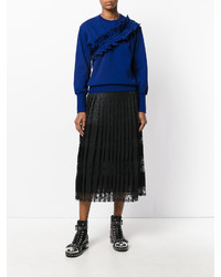 blaues Sweatshirt von MSGM