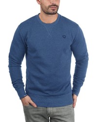 blaues Sweatshirt von Solid