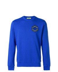 blaues Sweatshirt von Versace Jeans