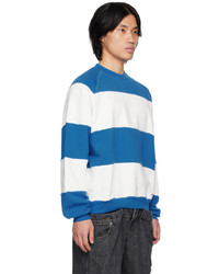 blaues Sweatshirt von Sunnei