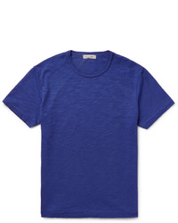 blaues T-Shirt mit einem Rundhalsausschnitt von Alex Mill