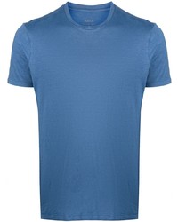 blaues T-Shirt mit einem Rundhalsausschnitt von Altea