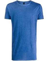 blaues T-Shirt mit einem Rundhalsausschnitt von Army Of Me
