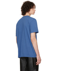 blaues T-Shirt mit einem Rundhalsausschnitt von Corridor