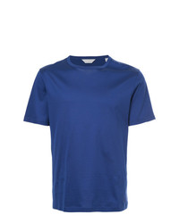 blaues T-Shirt mit einem Rundhalsausschnitt von Gieves & Hawkes