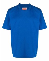 blaues T-Shirt mit einem Rundhalsausschnitt von Heron Preston for Calvin Klein