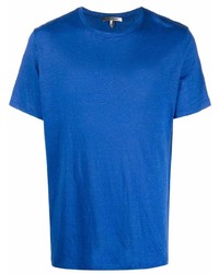 blaues T-Shirt mit einem Rundhalsausschnitt von Isabel Marant