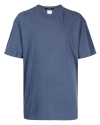 blaues T-Shirt mit einem Rundhalsausschnitt von Ksubi