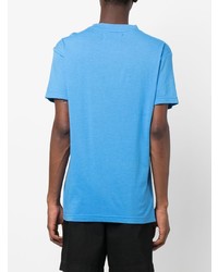 blaues T-Shirt mit einem Rundhalsausschnitt von Viktor & Rolf