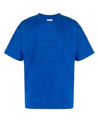 blaues T-Shirt mit einem Rundhalsausschnitt von Opening Ceremony