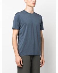 blaues T-Shirt mit einem Rundhalsausschnitt von Tom Ford