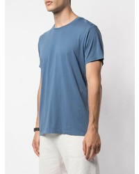 blaues T-Shirt mit einem Rundhalsausschnitt von SAVE KHAKI UNITED