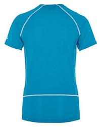 blaues T-Shirt mit einem Rundhalsausschnitt von Vaude