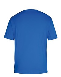blaues T-Shirt mit einem Rundhalsausschnitt von VAUDE