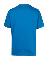 blaues T-Shirt mit einem Rundhalsausschnitt von PS Paul Smith