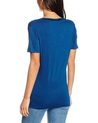 blaues T-shirt von AN'GE