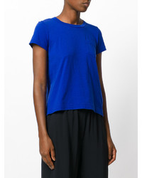 blaues T-shirt von Sacai