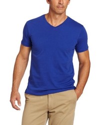 blaues T-shirt von Benson