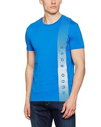 blaues T-shirt von BOSS HUGO BOSS