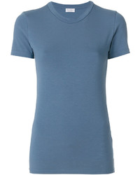 blaues T-shirt von Brunello Cucinelli