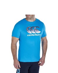 blaues T-shirt von Canterbury