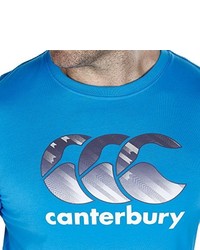 blaues T-shirt von Canterbury