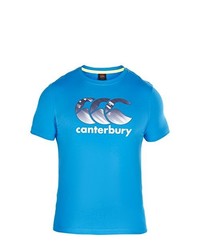 blaues T-shirt von Canterbury