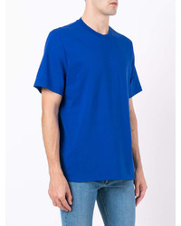 blaues T-shirt von MSGM