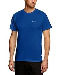 blaues T-shirt von Columbia