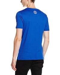 blaues T-shirt von Crosshatch