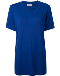 blaues T-shirt von Dondup