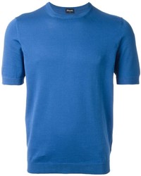 blaues T-shirt von Drumohr