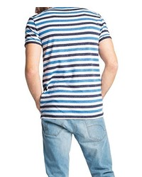 blaues T-shirt von edc by Esprit