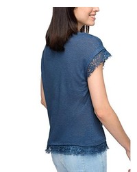 blaues T-shirt von edc by Esprit