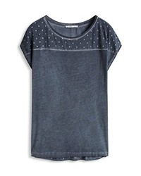 blaues T-shirt von edc by Esprit