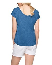 blaues T-shirt von edc by Esprit