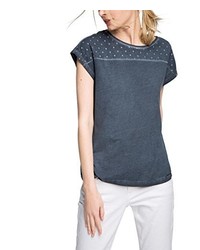 blaues T-shirt von edc by Esprit