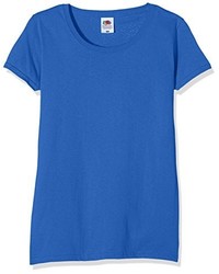 blaues T-shirt von Fruit of the Loom