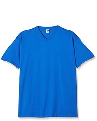 blaues T-shirt von Fruit of the Loom