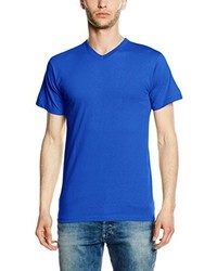 blaues T-shirt von Fruit of the Loom