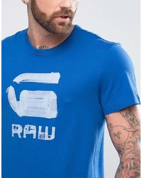 blaues T-shirt von G Star