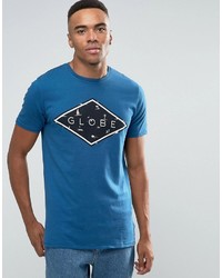 blaues T-shirt von Globe